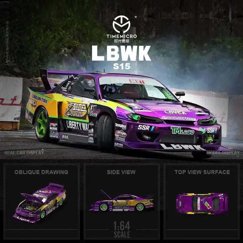 Time Micro LBWK Nissan Silvia S15