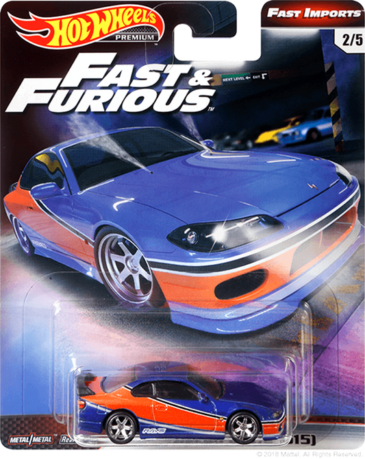 Hot Wheels Premium Fast Imports Fast & Furious Nissan Silvia S15