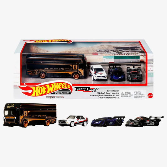 Hot Wheels Premium Euro Hauler Diorama Box Set