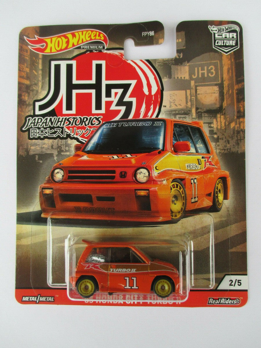 Hot Wheels Premium Car Culture Japan Historics 3 - '85 Honda City Turbo II
