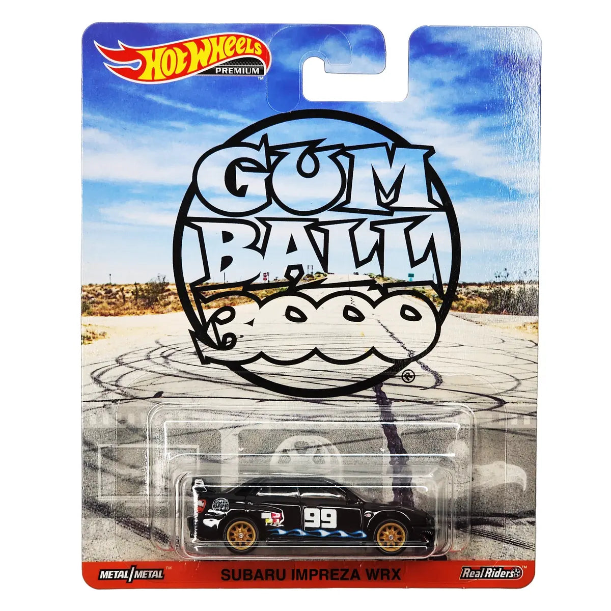 Hot Wheels Premium Gumball 3000 Subaru Impreza WRX