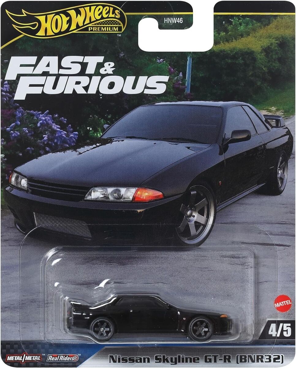 Hot Wheels Premium Fast & Furious Nissan Skyline R32 GTR