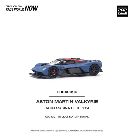 Pop Race Aston Martin Valkyrie PR64-96