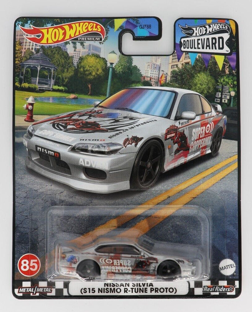 Hot Wheels Premium Boulevard Nissan Silvia S15 Nismo #85