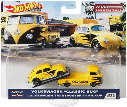 Hot Wheels Premium Team Transport Volkswagen Classic Bug #22