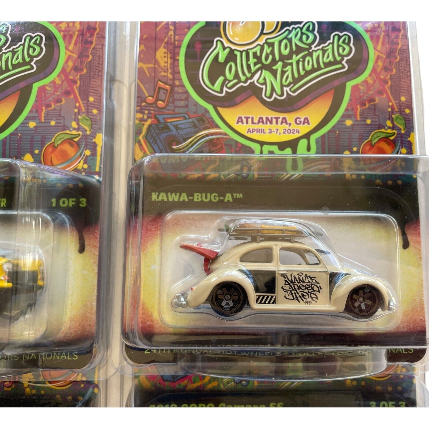 Hot Wheels Nationals Atlanta 2024 Convention Cars Set Of 4