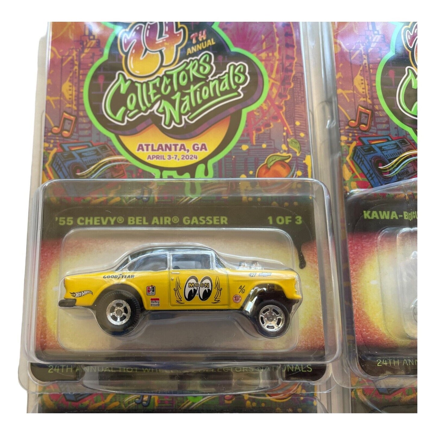 Hot Wheels Nationals Atlanta 2024 Convention Cars Set Of 4