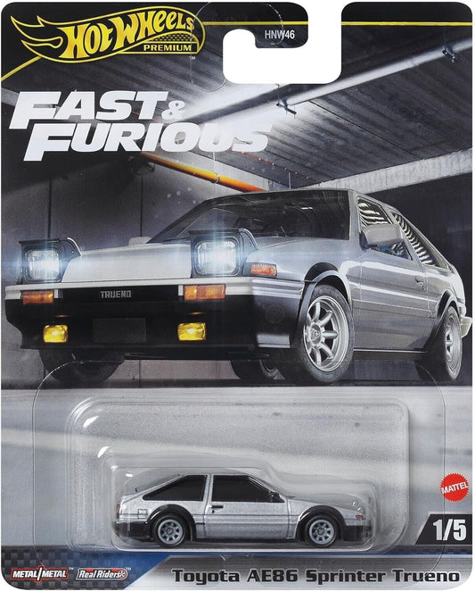 Hot Wheels Premium Fast & Furious Toyota AE86 Sprinter