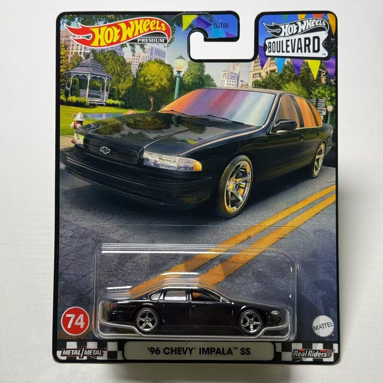 Hot Wheels Premium Boulevard '96 Chevy Impala SS #74