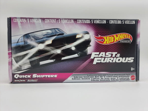 Hot Wheels Premium Fast & Furious Quick Shifters Box Set – Redline