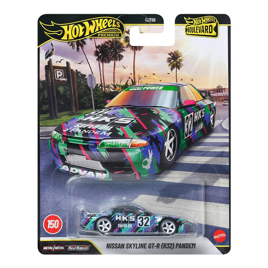 Hot Wheels Premium Boulevard Nissan Skyline R32 GTR Pandem #150