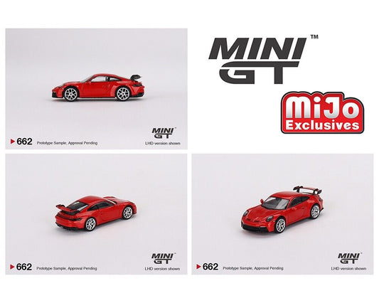 Mini GT Porsche 911 992 GT3 - Red