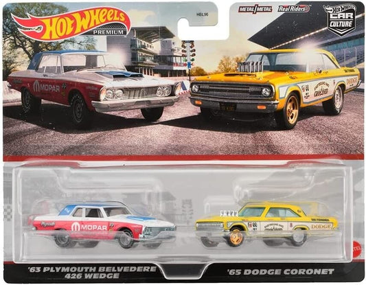 Hot Wheels Premium Twin Pack Plymouth Belvedere / Dodge Coronet