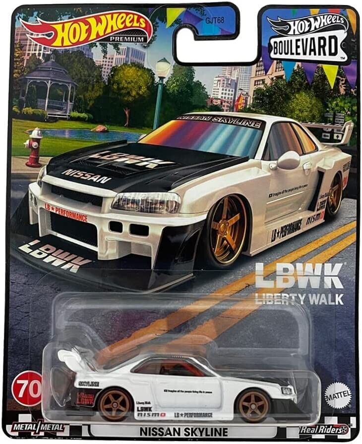 Hot Wheels Premium Boulevard LBWK Nissan Skyline #70