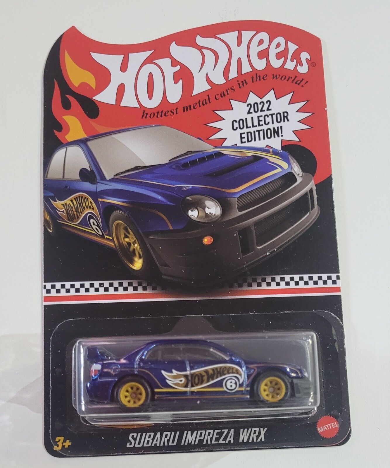 Hot Wheels 2022 Collector Edition Mail In Subaru Impreza WRX