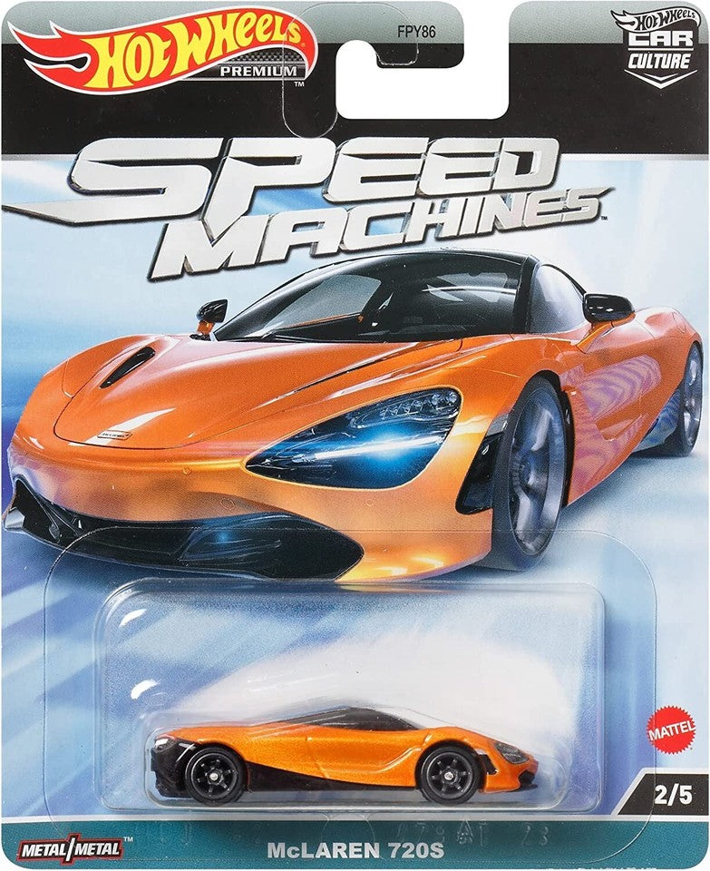 Hot Wheels Premium Car Culture Speed Machines McLaren 720S
